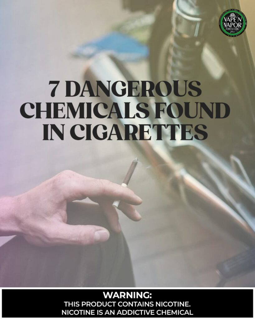 7 Most Harmful Chemicals Found in Cigarettes